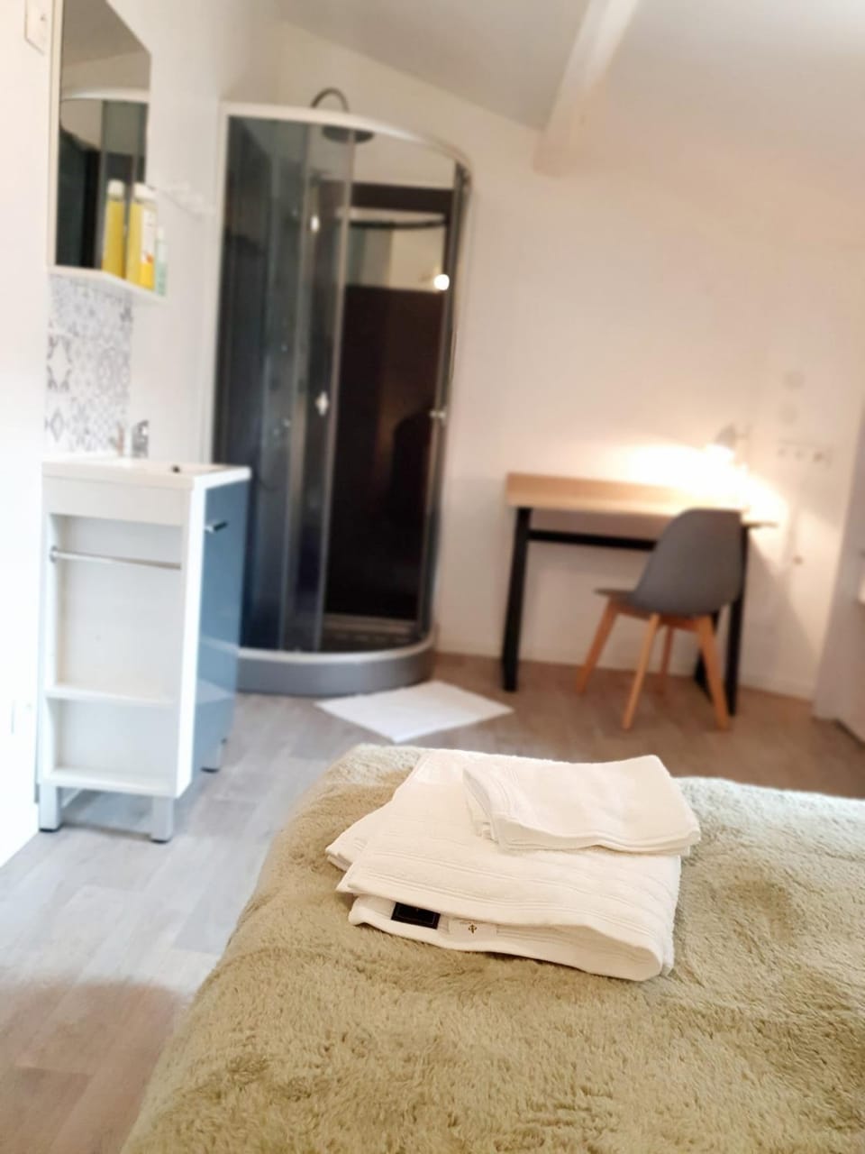 Shower, Bathroom, Bedroom
