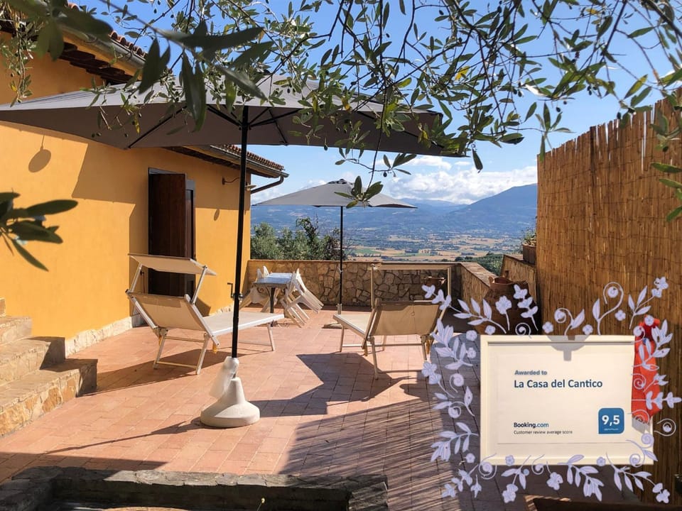 Day, Natural landscape, Summer, View (from property/room), Balcony/Terrace, Mountain view, Certificate/Award