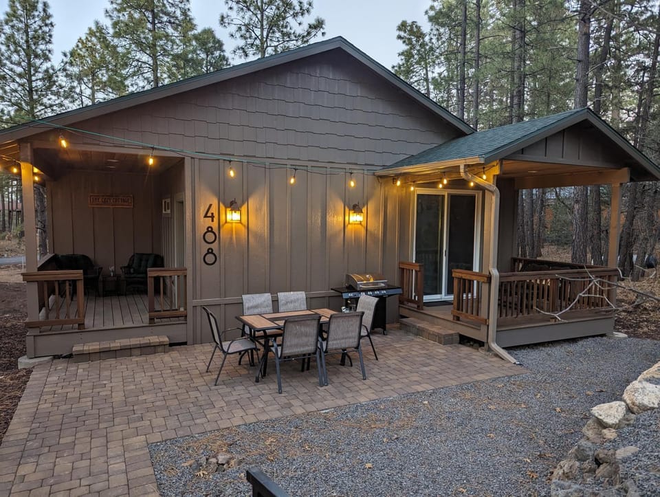 Property building, Patio, Day, BBQ facilities