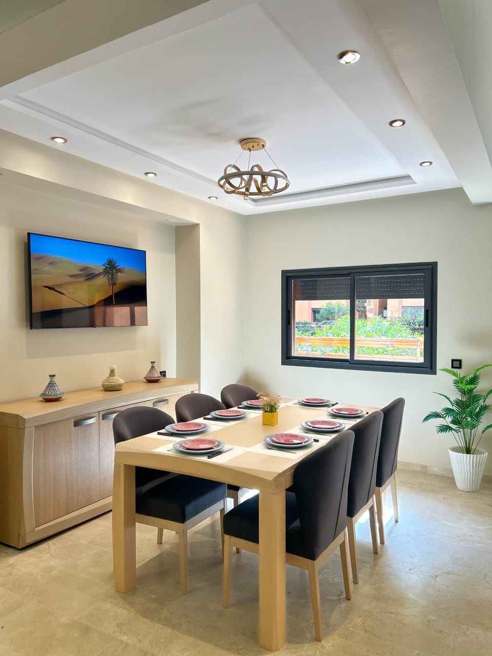 Menara Prestige Duplex 4BR with Pool Access Apartment in Marrakesh