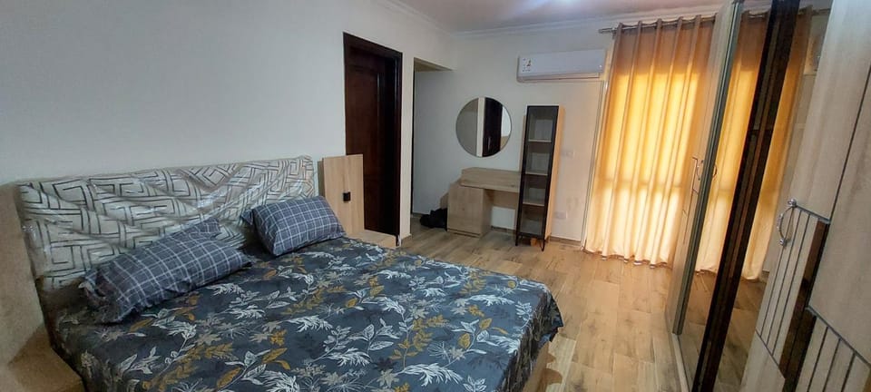 Fully finished 3-bedroom, 3-bathroom apartment with garden view in Jana Compound, Sheikh Zayed near Hyperone Apartment in Egypt