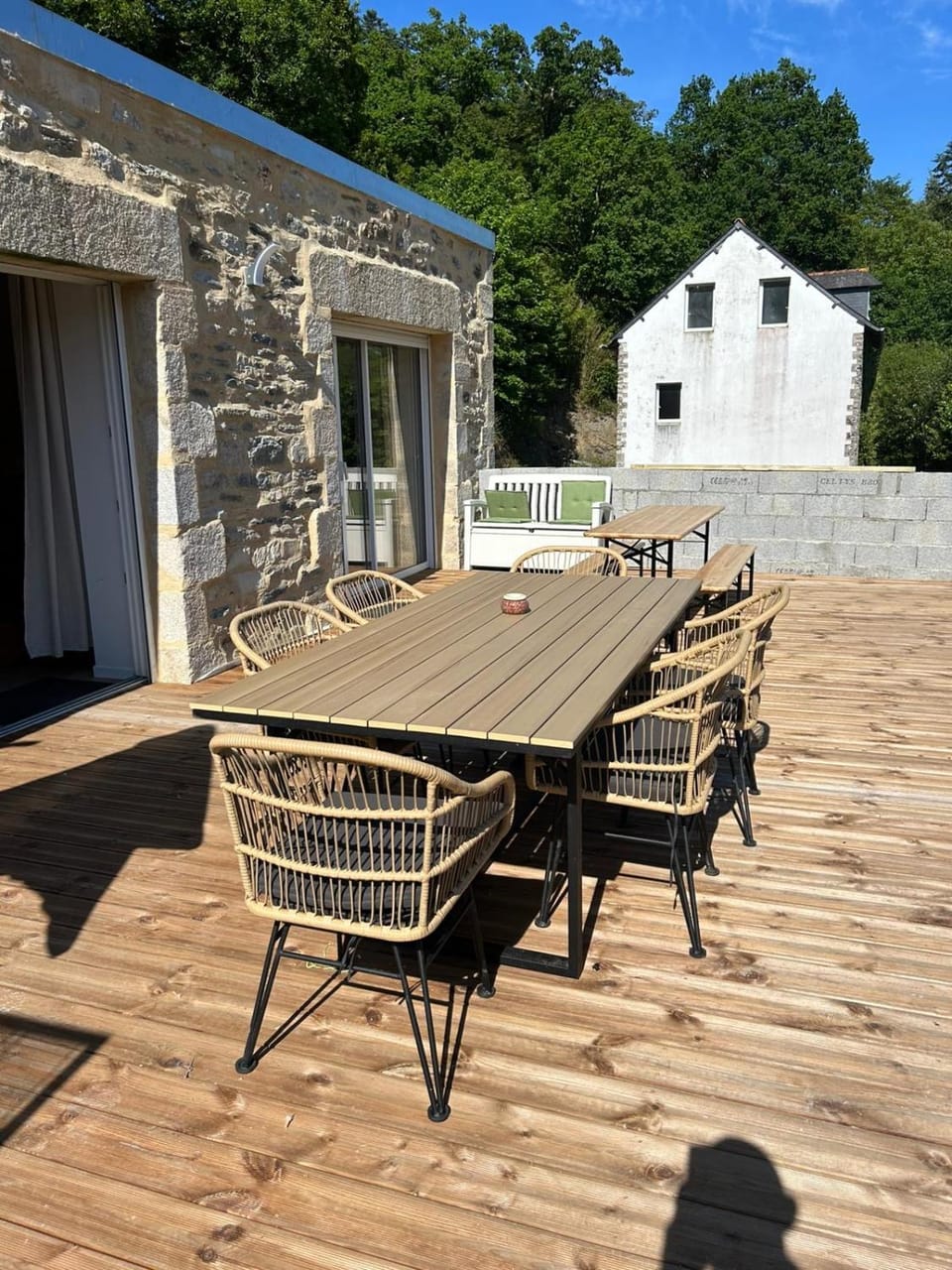 Gîte dans un moulin avec terrasse Apartment in Finistere