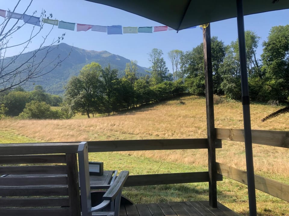 Natural landscape, Balcony/Terrace, Mountain view