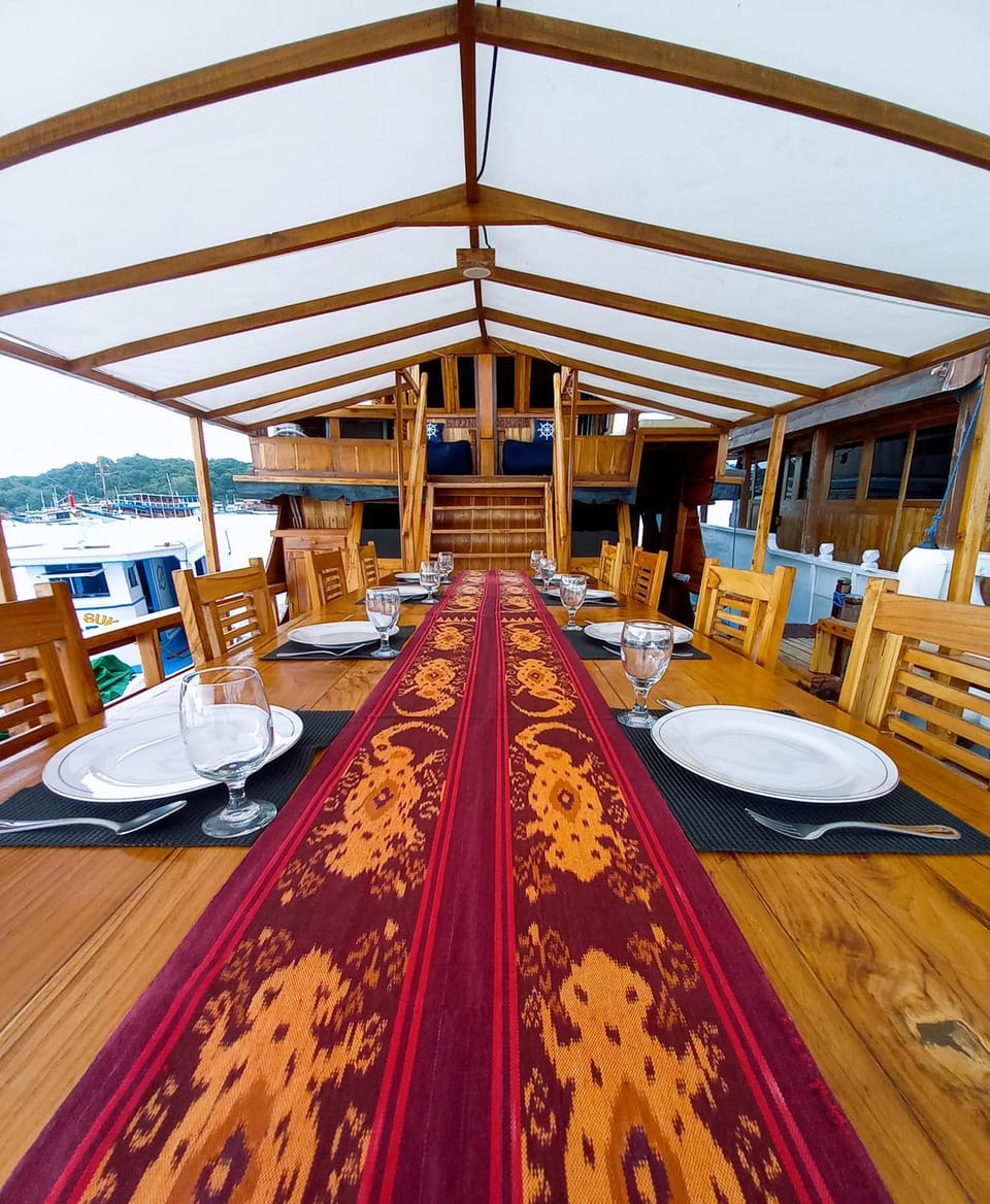 Sumba Ocean Docked boat in Indonesia