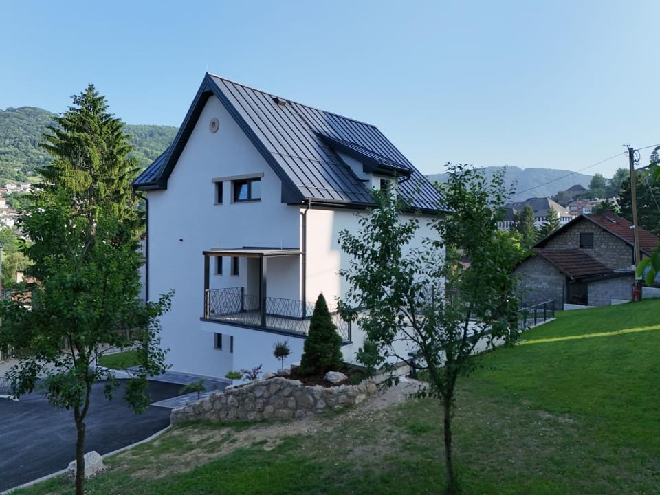 Property building, Spring, Natural landscape, Mountain view