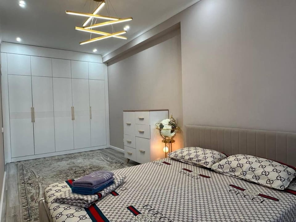 Bed, Bedroom, wardrobe