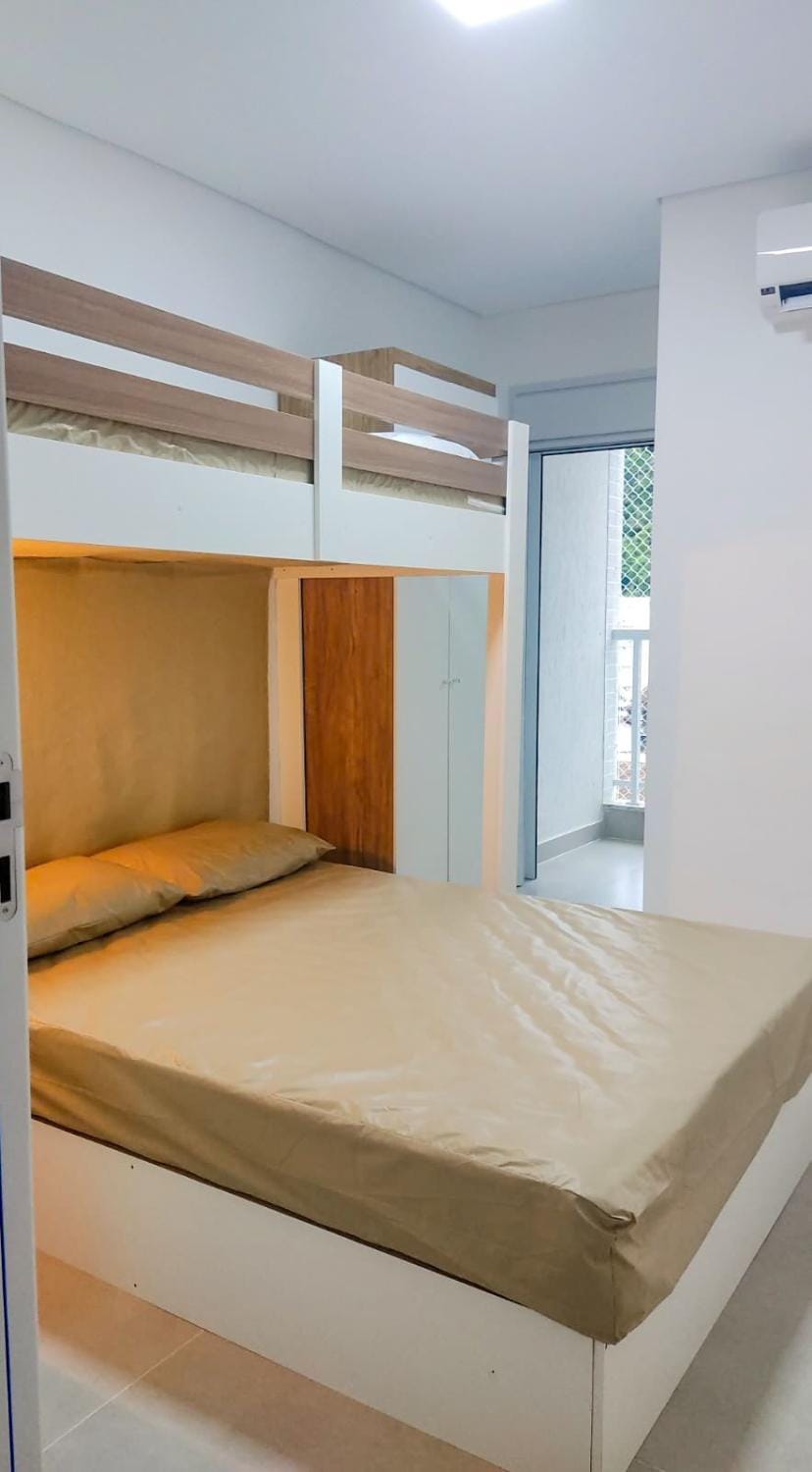 Ubatuba Apartamento 600 metros da Praia Grande Apartment in Ubatuba