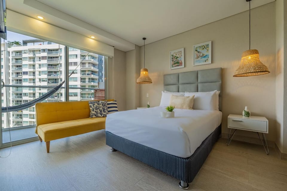 MQ903 | Jacuzzi & hamaca · Vista espectacular Apartment in La Boquilla