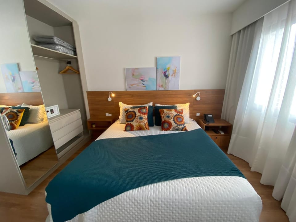 Apartamento em Hotel com Cozinha - Ideal para Famílias Apartment hotel in Sao Paulo City