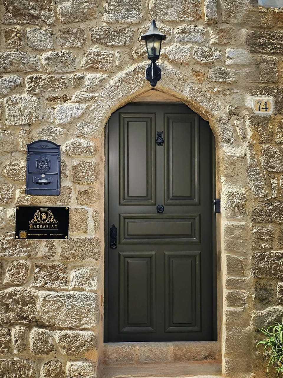 Property building, locker