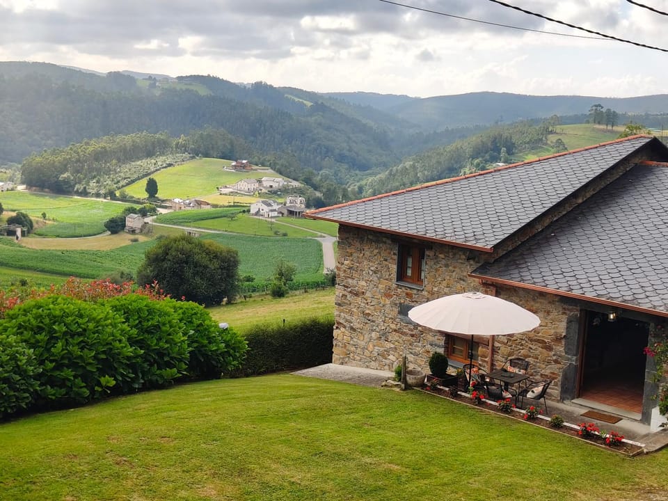 Property building, Natural landscape, Mountain view