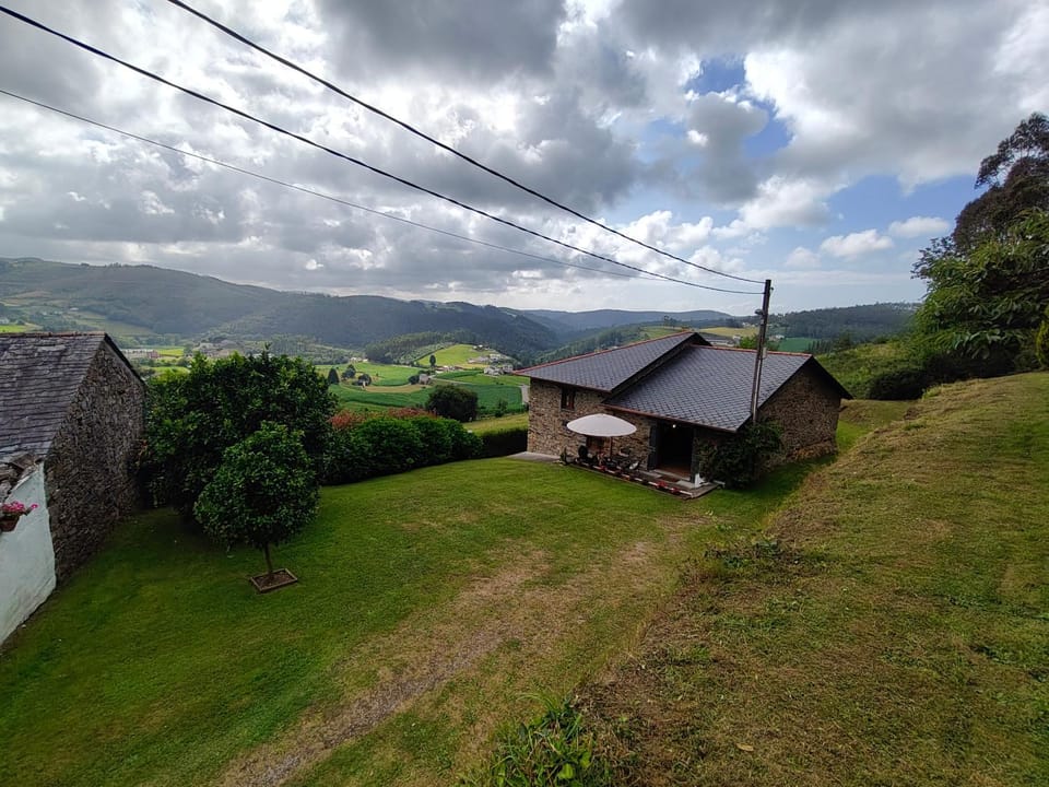 Property building, Natural landscape, Mountain view