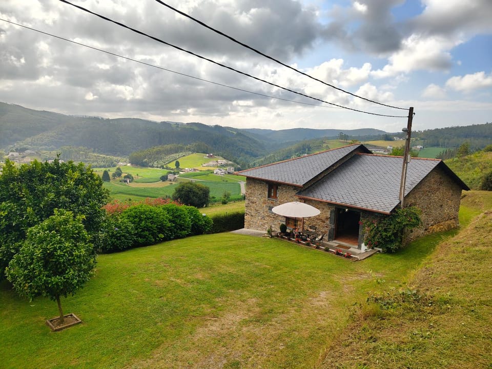 Property building, Natural landscape, Mountain view