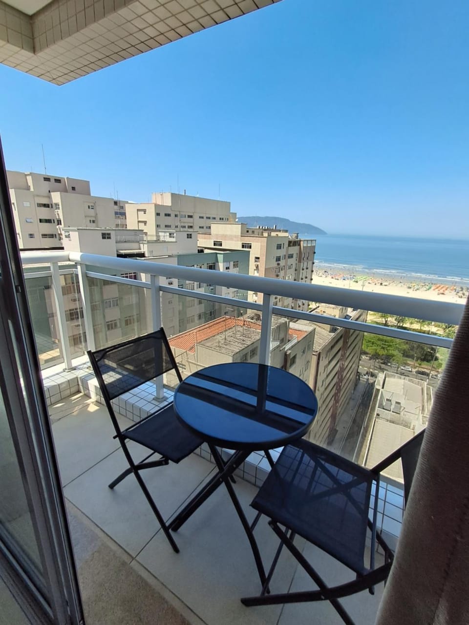 Helbor Stay Santos Pompéia Gonzaga - Varanda vista mar Apartment hotel in Santos