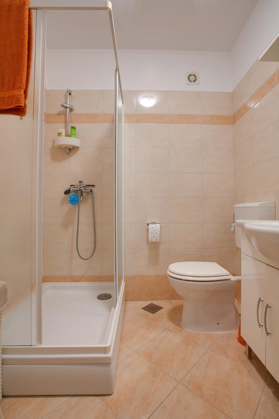 Shower, Toilet, Bathroom, towels