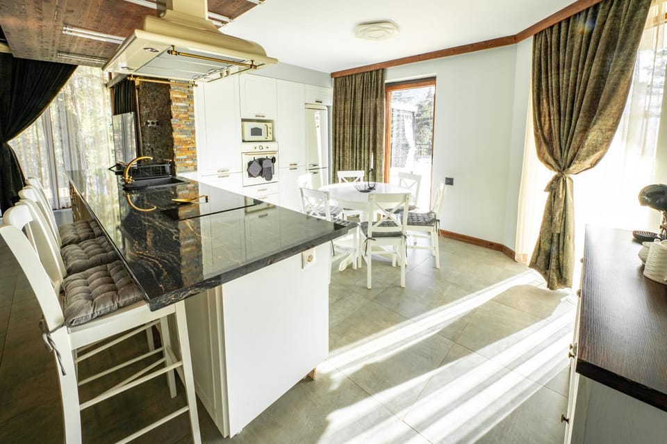 Kitchen or kitchenette, Dining area
