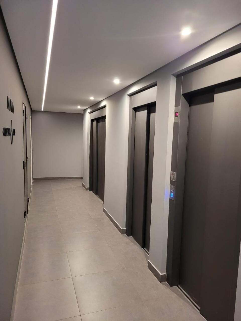 Property building, elevator