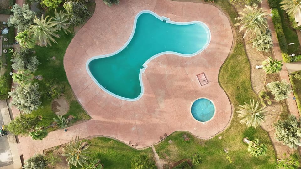 Bird's eye view, Pool view, Swimming pool