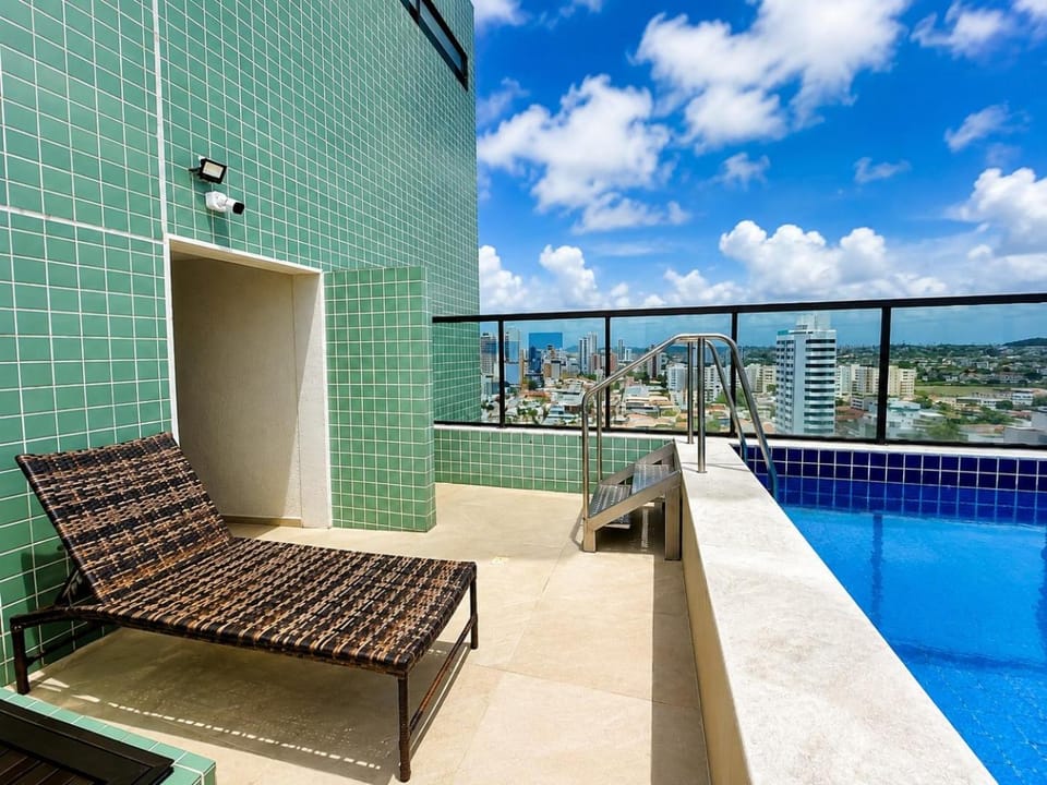 Flat Premium em Olinda - Piscina, Academia e Vista Panorâmica para o Mar Apartment in State of Paraíba, Brazil
