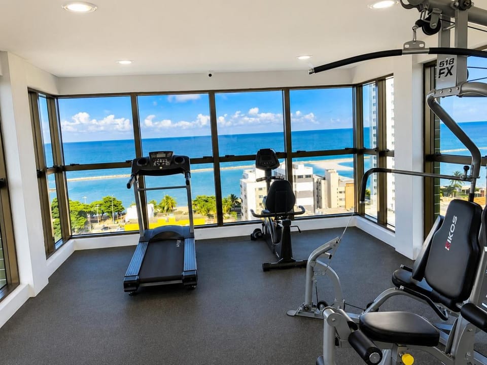 Flat Premium em Olinda - Piscina, Academia e Vista Panorâmica para o Mar Apartment in State of Paraíba, Brazil