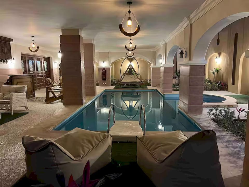 Seating area, Pool view, Swimming pool