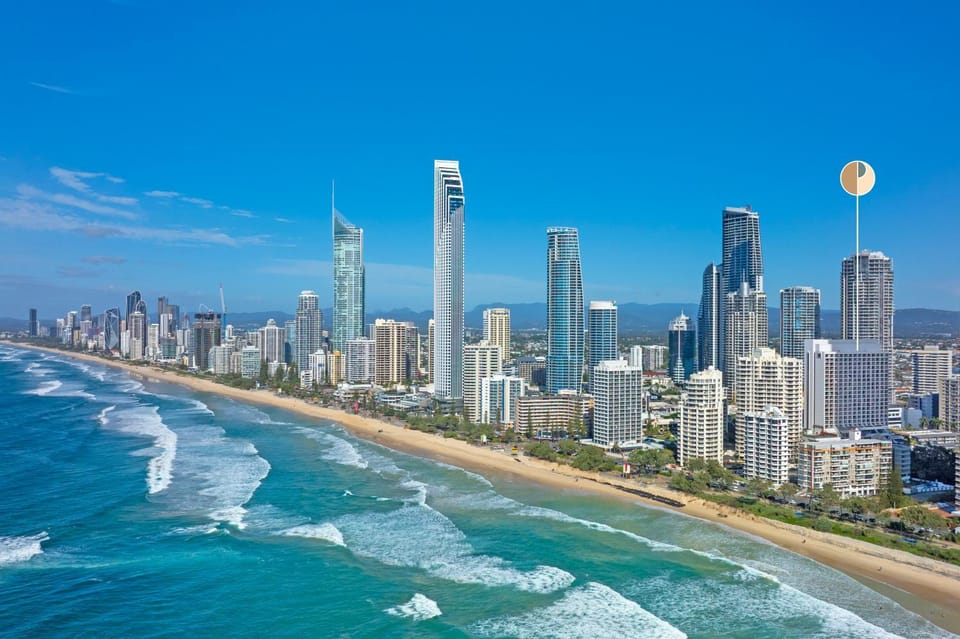 Beach Views at Mantra Level 12 Coastal Escape Apartment hotel in Surfers Paradise Boulevard