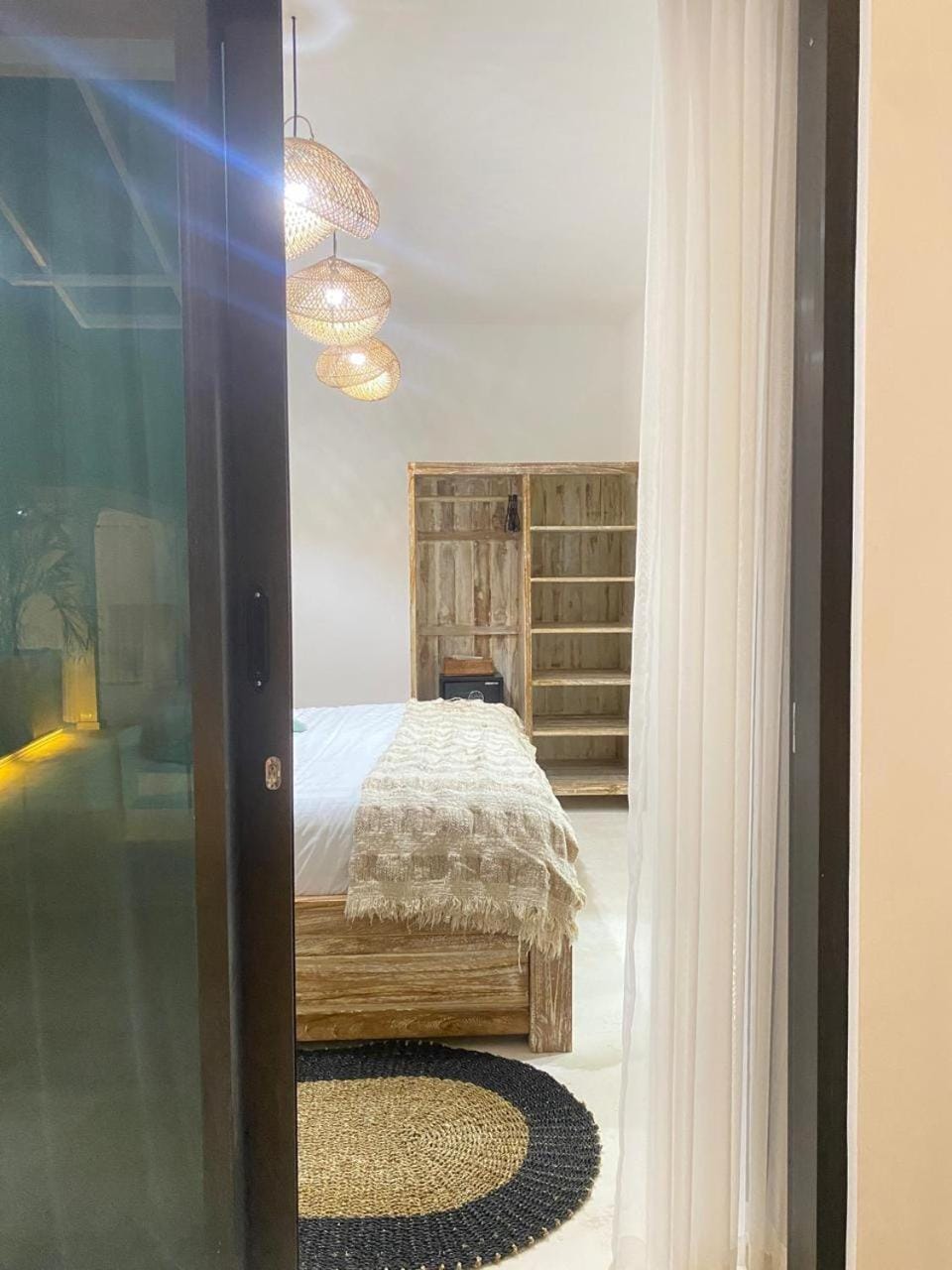 Bed, Photo of the whole room, Bedroom, wardrobe