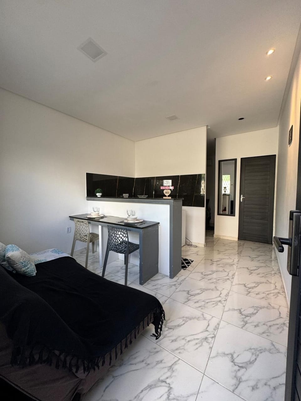 Flat ,moderno e automatizado 50 metros da praia do Cabo Branco Apartment in João Pessoa