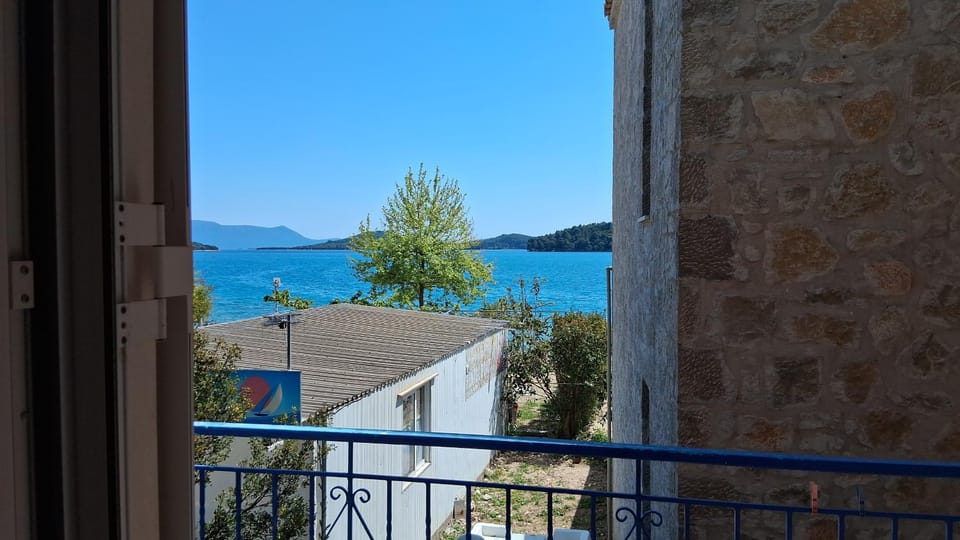 non Perigiali balcomni front Sea view Apartment in Peloponnese, Western Greece and the Ionian