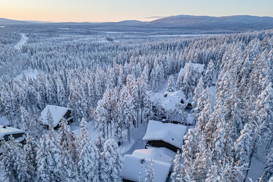 Property building, Neighbourhood, Natural landscape, Bird's eye view, Winter, Inner courtyard view