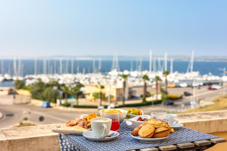 Food, Sea view, Breakfast, Continental breakfast