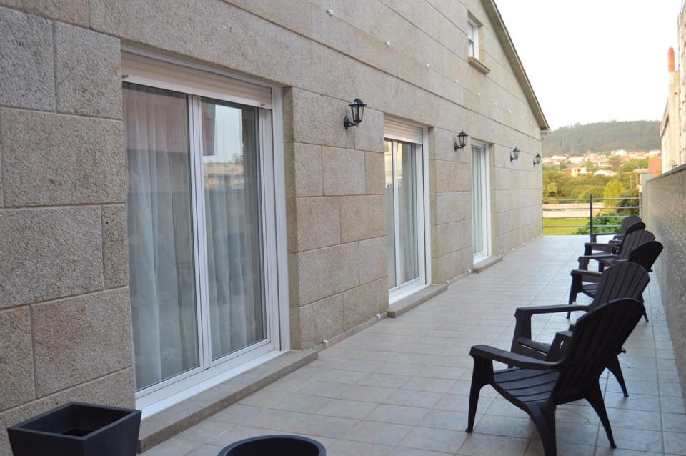 Property building, Patio, Off site, Day, View (from property/room), Balcony/Terrace, Balcony/Terrace, Living room