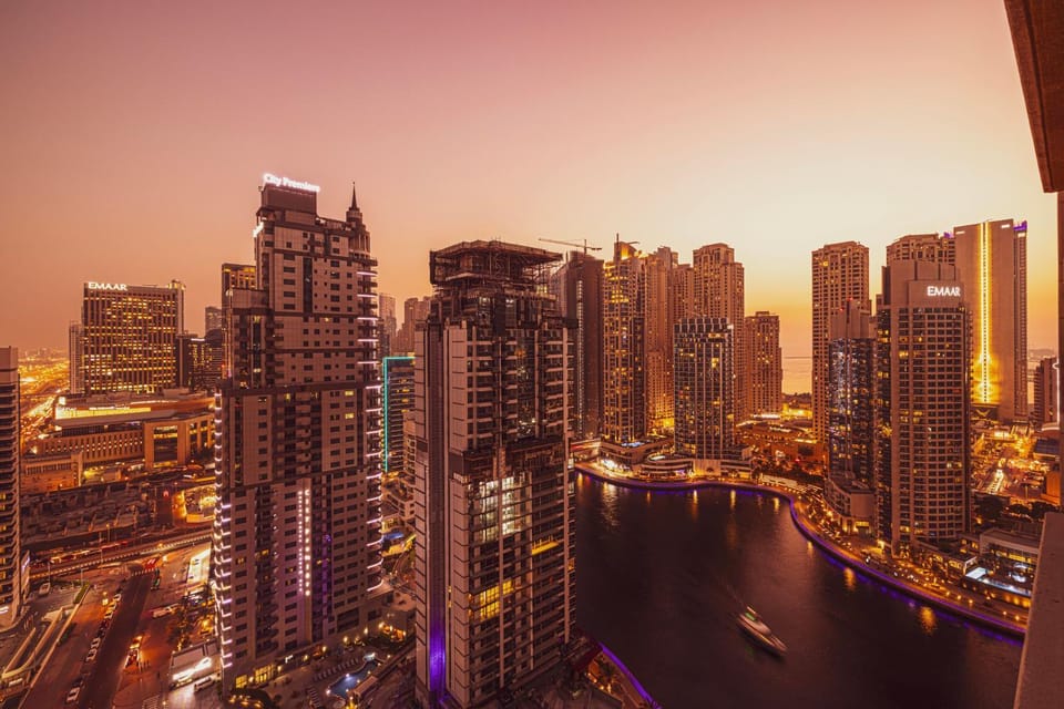 Property building, Night, City view, Sunrise, Sunset