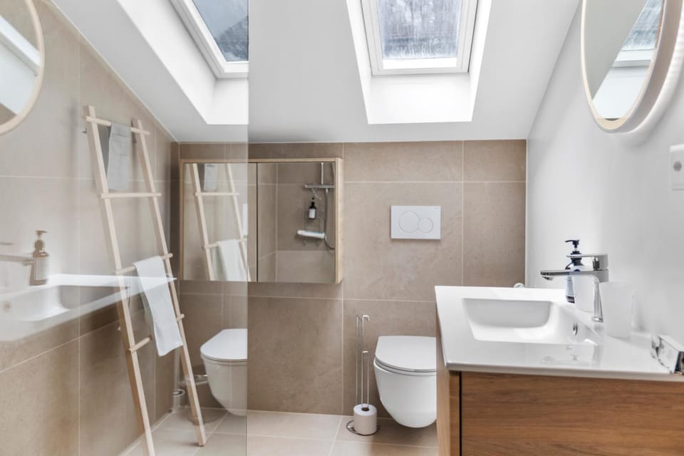 Shower, Toilet, Bathroom, towels