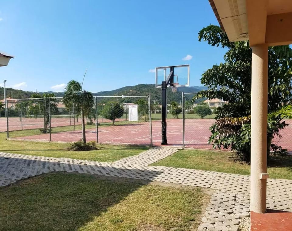 Natural landscape, Tennis court