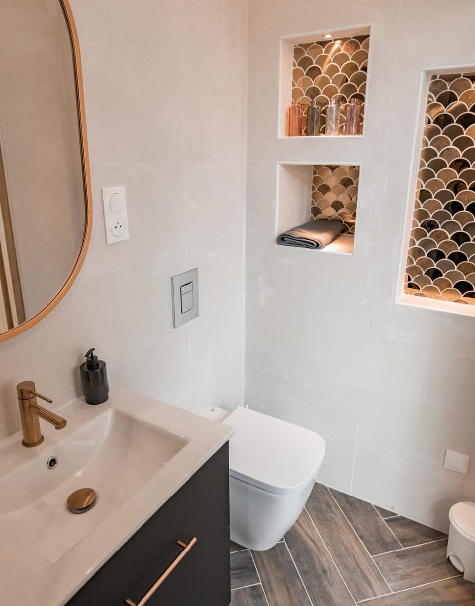 Beautiful new apartment, central, terrace, clim Apartment in Sainte-Maxime