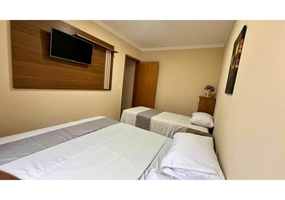 Bed, TV and multimedia, locker, microwave, minibar
