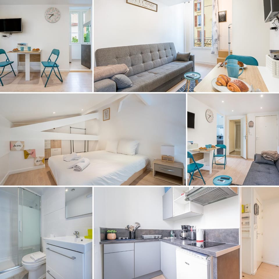 Shower, Bed, Bathroom, Living room, Dining area, kitchen