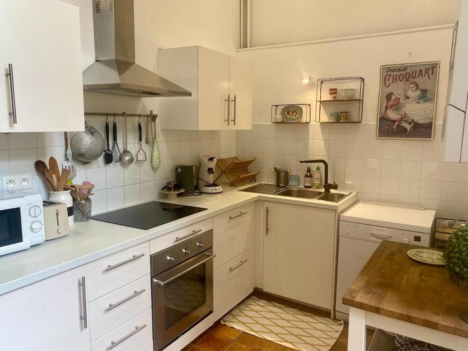 Le Duplex- La vue des Remparts - Historic Center Apartment in Brittany