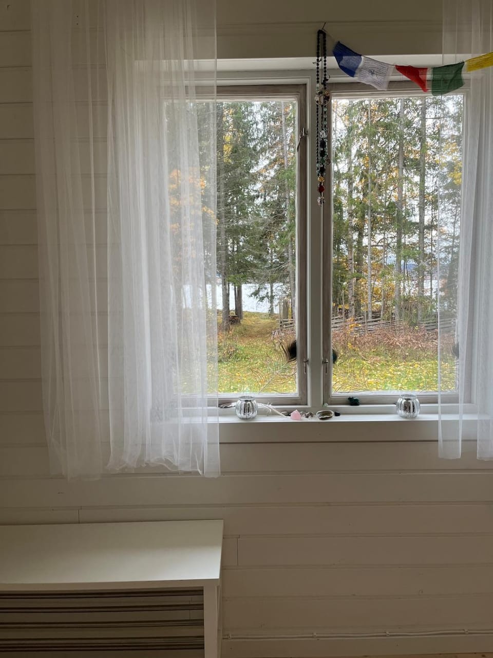 A simple stuga on a lake incinerating toilet in a separate building next to the cabin Water for drinking and washing hands dishes comes from two containers that attach to a faucet through a simple electric pump OBS no shower on site Cabin in Sweden
