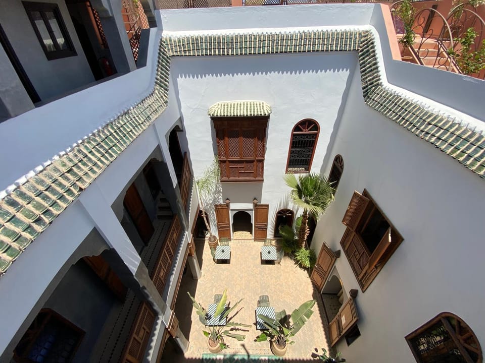 Property building, Patio, Day