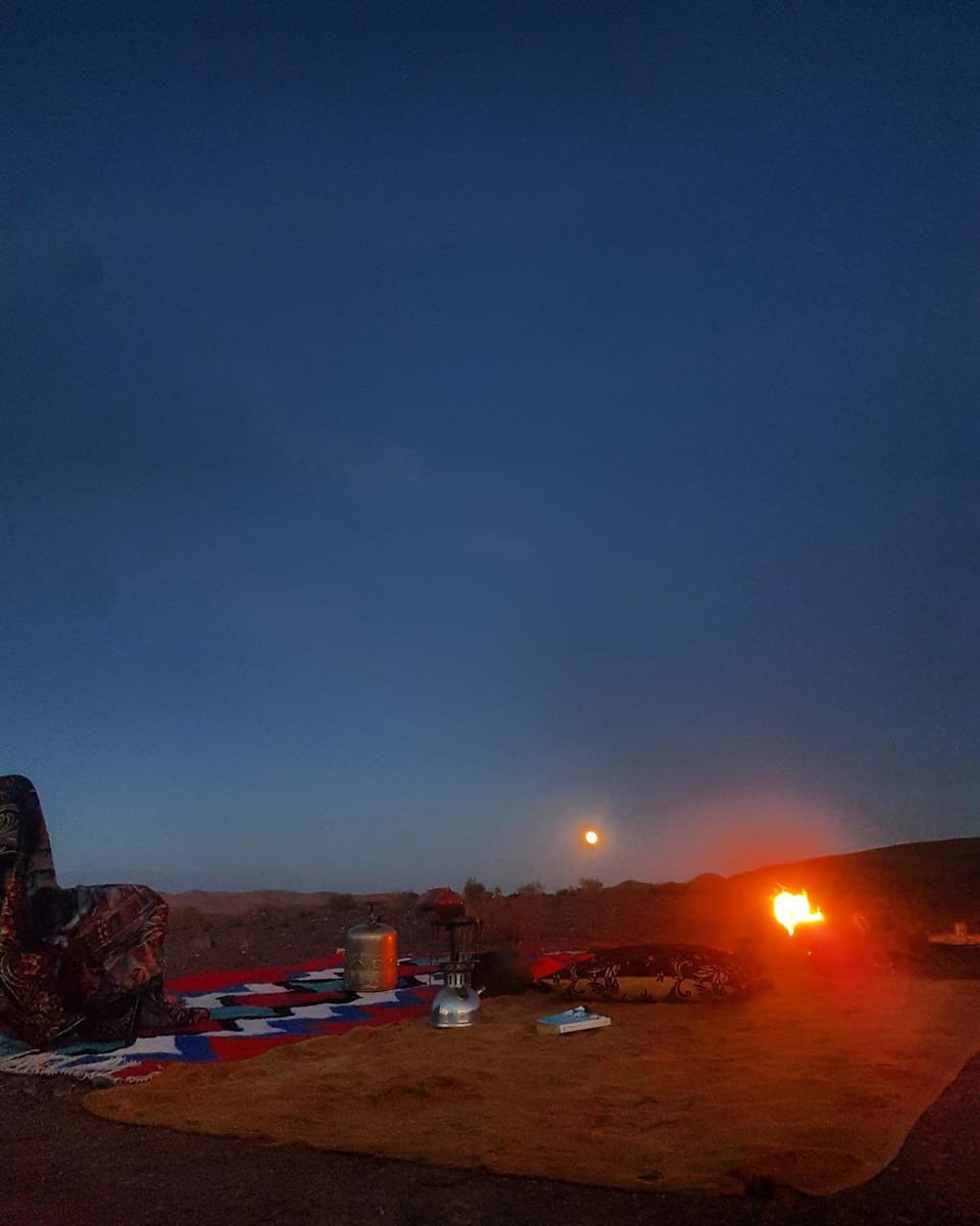 Night, Natural landscape