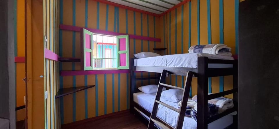 Photo of the whole room, Bedroom, bunk bed