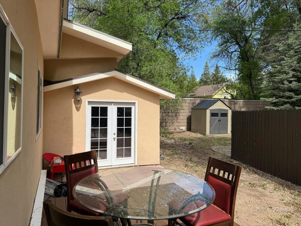 Property building, Patio