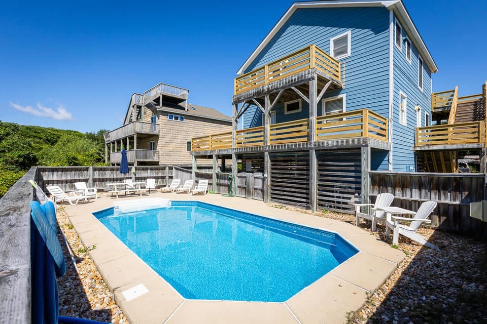 Great Location Steps to Beach Pool Hot Tub House in Duck