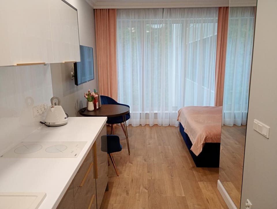 Kitchen or kitchenette, Photo of the whole room, Seating area, Dining area