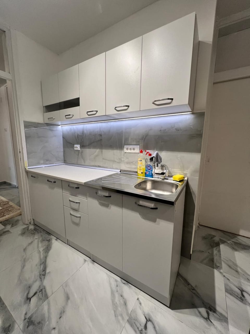 Kitchen or kitchenette, dishwasher, minibar, stove