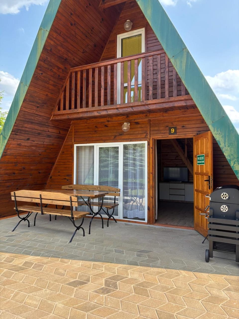 Property building, Patio