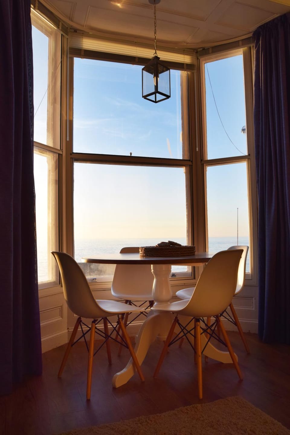 Dining area, Sea view, Sunset