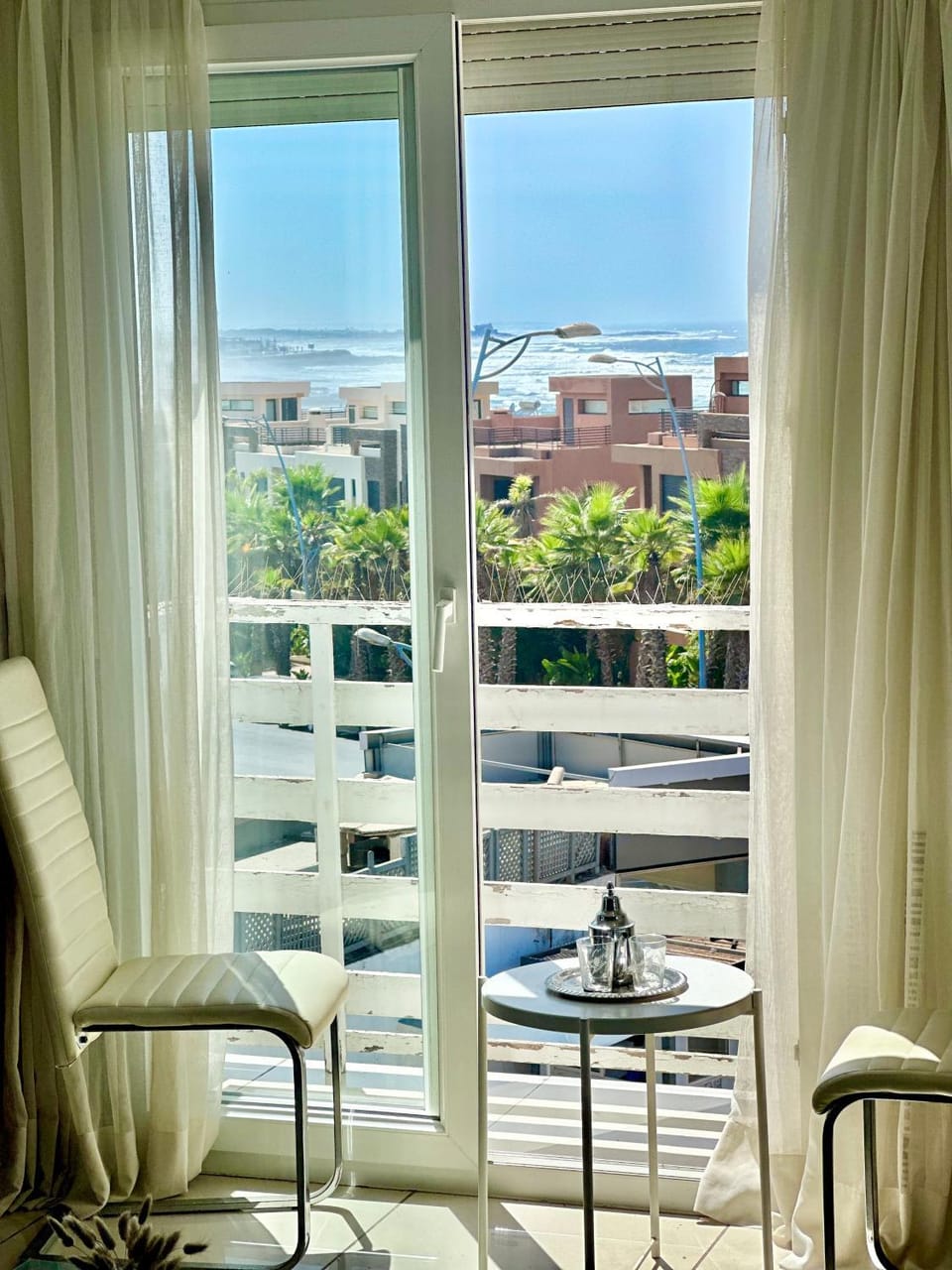 Magnifique appartement avec vue imprenable sur la mer et coucher de soleil Apartment in Casablanca-Settat
